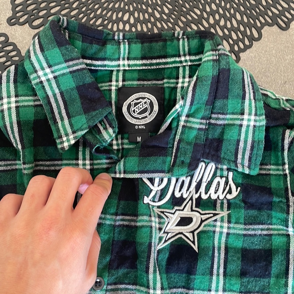 Women’s Dallas Stars flannel